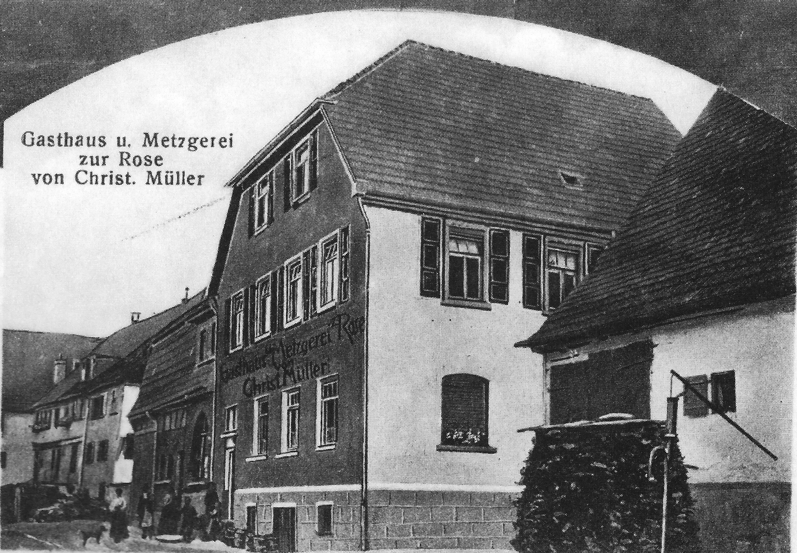 Hauptstraße 35 um 1911